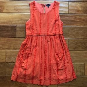 TOPSHOP Embroidered Summer Dress